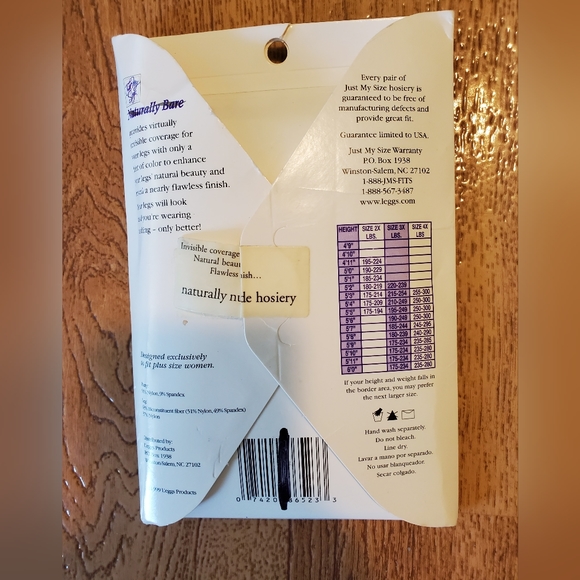 Women's Plus Size, Just My Size brand, 4x, "Ebony Trace" is the Color - Picture 2 of 2